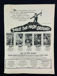 Take The High Ground Movie Magazine Ad 10.75 x 13.75 Rinso Laundry Detergent - Picture 1 of 4