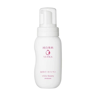 Shiseido SENKA White Beauty Mousse 3-in-1 Suppin Moisturizing Foam - 150ml - Image 1 of 4