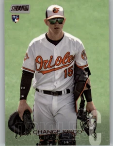 Chance Sisco 2018 Topps Stadium Club Base Card Orioles Rookie #135 - Picture 1 of 1