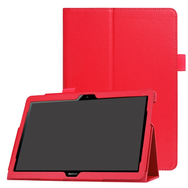 New Leather Smart Flip Case Stand Book Folio Cover For Huawei Tablet all model - Image 1 of 4
