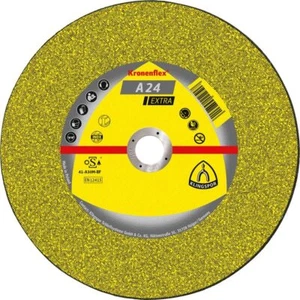 Kronenflex 188463 A 24 Extra Disque à tronçonner convexe 125 x 25 mm Jaune - Picture 1 of 3