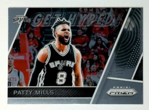 Panini Prizm Get Hyped Patty Mills 2017-18 #GH-PM Spurs - Imagen 1 de 3