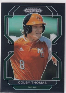 Colby Thomas - Black Refractor - 2022 Panini Prizm Draft Picks - Picture 1 of 1