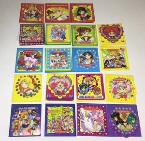 Sobres de tarjetas de notas en miniatura Sailor Moon Pretty Soldier 1992 de colección conjunto de 19 - Imagen 1 de 22