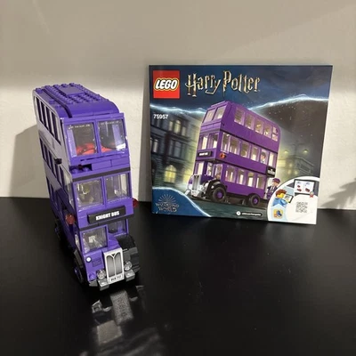 Lego 2019 Harry Potter Night Bus 75957 W/Manual - Image 1 of 4