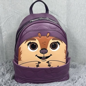 LOUNGEFLY Disney ~ Raya e l'ultimo drago Tuk Tuk ~ Mini zaino - Nuovo con etichette - Foto 1 di 15