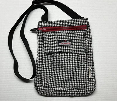 Bandolera de hombro Kavu tela pesada espiga 2 bolsillos grandes completos ligera Foto 1 de 4