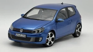 VW Golf VI GTI 2009 Mercato-Blu Metallizzato Norev 1:18 - BUONE CONDIZIONI!! - Foto 1 di 12