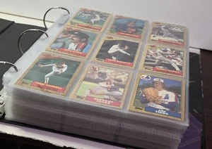 1987 Topps Tiffany Baseball Teilset 763/792 Karten mit Sternen -29 Karten  - Bild 1 von 11