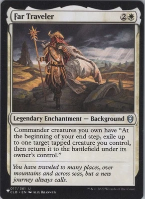 MTG Normal Far Traveler U The List Reprints 017/361 NM - Image 1 of 2