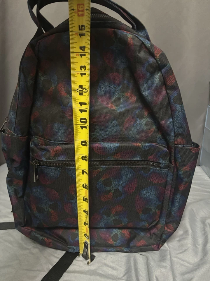 NO BOUNDARIES女式圆顶背包学校度假头骨印花 — 第 1/4 张图片