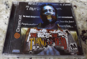 The Typing Of The Dead Disc, Manual, &Case  Sega Dreamcast - FREE SHIPPING!