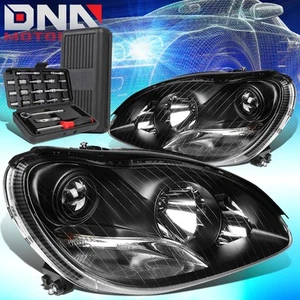 FOR 2000-2006 MERCEDES-BENZ S-CLASS W220 BLACK HOUSING PROJECTOR HEADLIGHT+TOOLS - Picture 1 of 10