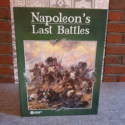 Napoleon's Last Battles ‐ Decision Games Fourth Edition - Unpunched - Image 1 of 4