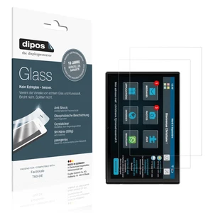 2x Protector de Pantalla para Facilotab T60-DE Vidrio Flexible Cristal - Imagen 1 de 7