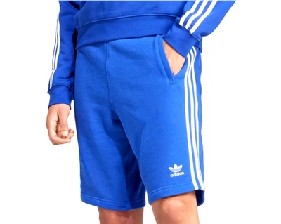 NEW MEN'S ADIDAS ORIGINALS 3 STRIPES TREFOIL SHORTS ~SIZE LARGE   #IZ3063 - Image 1 of 4
