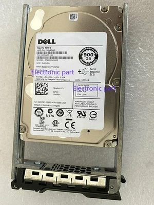 Dell 2RR9T 02RR9T 900GB 10K 6Gb/s 64MB Cache 2.5" SAS HDD Hard Drive ST900MM0006 - Image 1 of 2