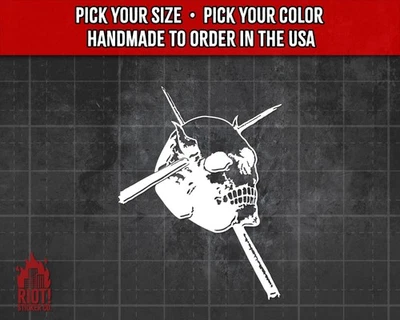 Calcomanía de calavera Candlemass Epicus Doomicus para autos, camiones, calcomanía metálica Doom Foto 1 de 4