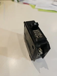 Challenger C115 Type C 1P 15A Circuit Breaker Tested! - Picture 1 of 1