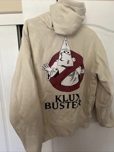 WCKDTHGHTS KLUXBUSTERS HOODIE White Medium - Picture 1 of 7