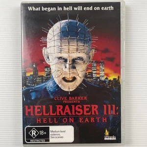 Hellraiser III Hell On Earth DVD Movie Horror Clive Barker Region All 0 - Picture 1 of 2