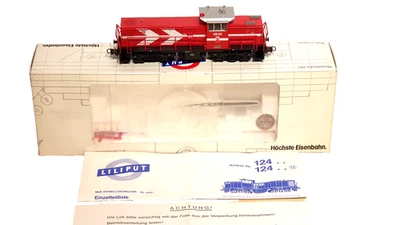 Liliput H0 124 24 Diesellok DE83 KBE DCC digital NEM TOP in OVP geprüft! - Bild 1 von 4