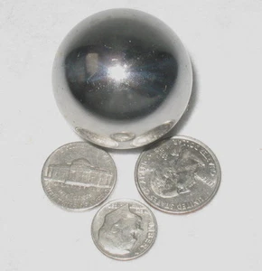 1-1/2 Inch Soft Polish Carbon Steel Nautical Knot M/F Core Can Be Drilled - Picture 1 of 1