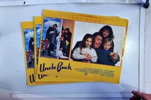 ORIGINAL LOBBY CARDS - UNCLE BUCK - 1989 - set of 8 -  John Candy, Amy Madiga... - Picture 1 of 1