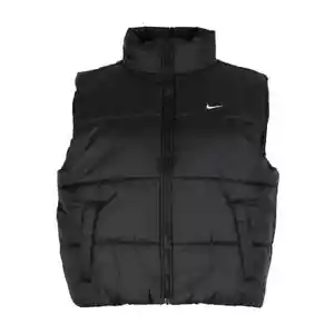 Nike Sportswear Classic Puffer Vest Black FZ5922-010 Womens Sizes NEW $110 - Picture 1 of 6