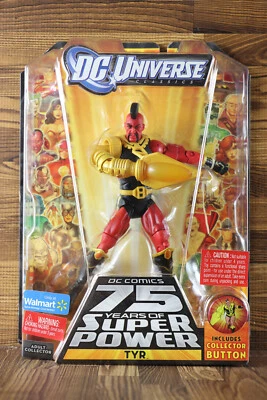 2010 DC Universe Classics TYR Wave 14 boneco 3 Walmart exclusivo BAF - Imagem 1 de 4