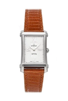 Женские кожаные часы Eterna 2410.41.65.1198 Contessa с двумя стрелками рекомендуемая розничная цена производителя 2495 долл. США - Изображение 1 из 4