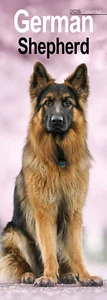 German Shepherd Slim 2026 Calendar | Slimline Dog Gift 15% OFF MULTI ORDERS - Picture 1 of 8