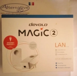 DEVOLO Magic 2 LAN 2400Mbps - Magic 2 LAN - 2 adaptateurs - Foto 1 di 2