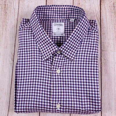 Camisa de Vestir Gitman Bros Allen Edmonds 16.5 34/35 Grande L Ajuste EE. UU. Foto 1 de 4