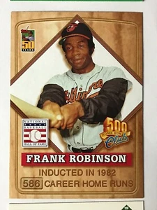 Frank Robinson 2001 Topps Post Cereal Baseball 500 HR Club#5 of 8 Near Mint-Mint - Picture 1 of 2