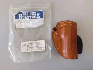 High Noon Spanky Beretta 92FS 92 92D 92X 92S 9mm Thick Leather Paddle Holster RH - Picture 1 of 8