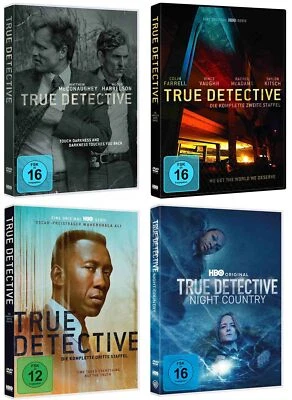 True Detective - Season/Staffel 1+2+3+4 # DVD-SET-NEU