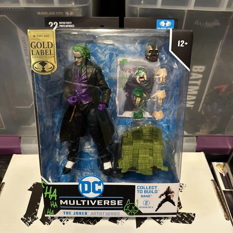 McFarlane DC Multiverse Batman Dark Knight Rises Jokerized Artist Series Ledger Cover