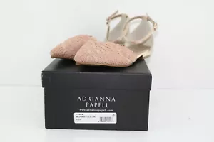 Adrianna Papell Mujer TRALA Rubor Attalie Encaje Plano 8,5M - Usado con caja - Imagen 1 de 9