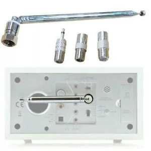 Für Bose Wave FM Radio Teleskopantenne 75 Ohm F Typ Antenne mit TV 3,5 Adapter - Bild 1 von 17