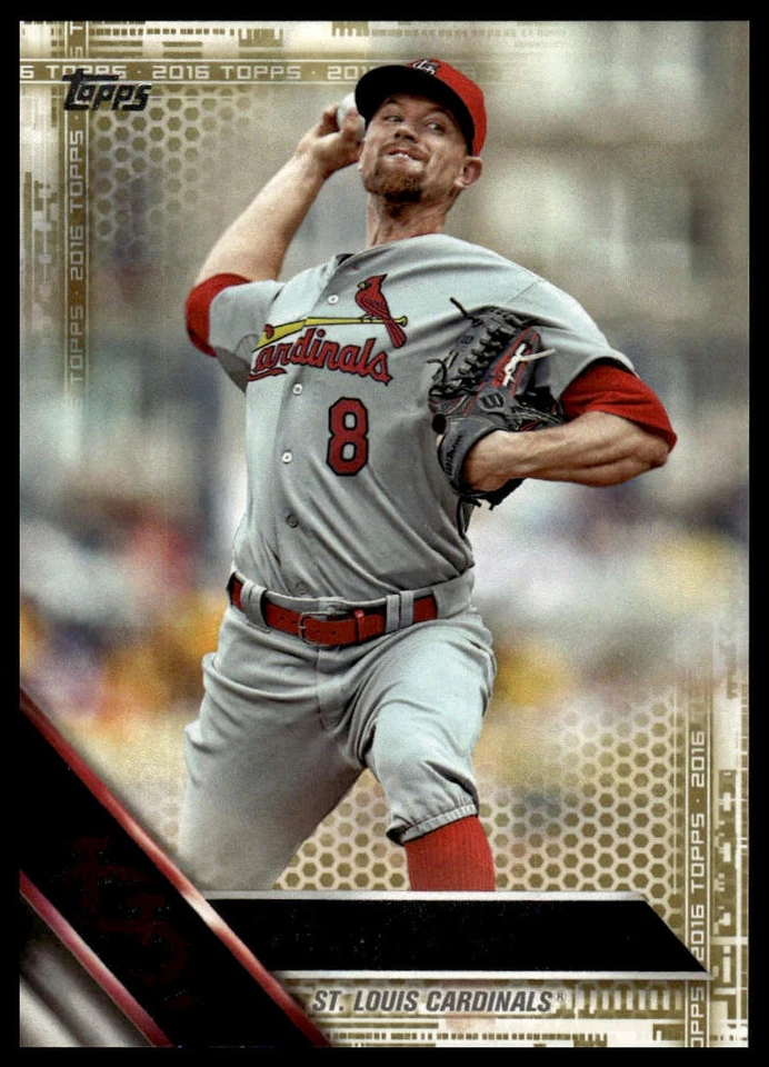 2016 Topps #578 Mike Leake Gold #/2016 - Image 1 of 2