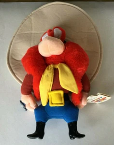 Vintage 1994 Applause Yosemite Sam Plüschtier 16 Zoll groß einschließlich Hut Looney Tunes - Bild 1 von 10