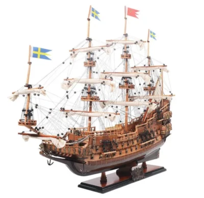 Vasa шведский флот Wasa деревянный высокий корабль модель 29» парусник построен лодка новый - Изображение 1 из 4