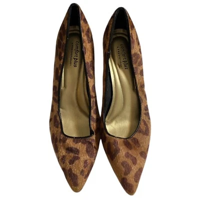 Tacones difusos con estampado de leopardo Comfort Plus Predictions para mujer talla 8 usados Foto 1 de 4