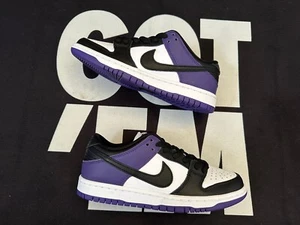 Nike SB Dunk Low Court Purple BQ6817-50 2024 Size 5M/6.5W Brand New - Picture 1 of 8