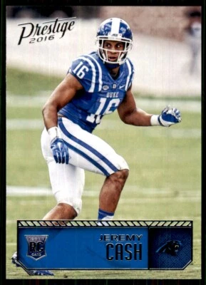 2016 Panini Prestige Jeremy Cash Rookie Carolina Panthers #300 - Image 1 of 2