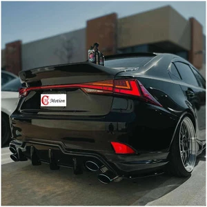 Red LED Tail Lights For Lexus IS250 300h 350 F 2013-2020 3PCS Rear Lamps Trunk - Picture 1 of 23