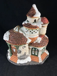 VINTAGE WEIHNACHTEN AUF DER MAINTSTREET ANTIKLADEN PORZELLAN BELEUCHTETES HAUS - Bild 1 von 5
