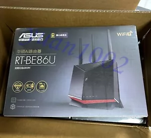 1PCS NEW ASUS RT-BE86U Dual-band wireless 6800M WIFI7 router Free shipping - Picture 1 of 5