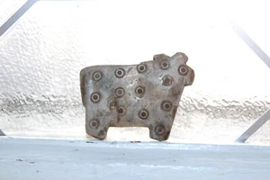 Antica mucca in pietra intagliata Jemdet periodo Nasr 3300-3000 a.C. Iraq - Foto 1 di 3